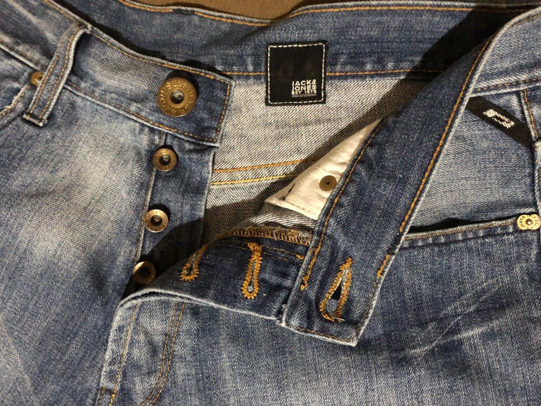 Jack and jones selvedge jeans online