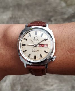 preloved jam tangan ORI Casio MTD 1014 Chrono Dial Men s steel