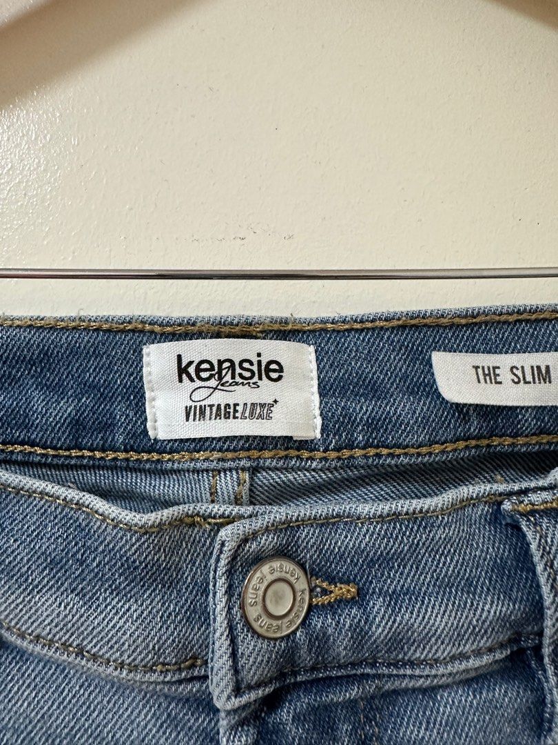 Kensie Jeans Straight 32-33”, Women's Fashion, Bottoms, Jeans on Carousell