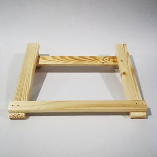 Laptop stand wood
