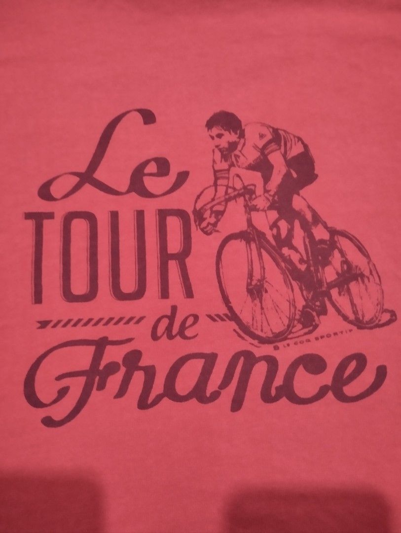 Le tour de france by le coq sportif Men s Fashion Tops Sets Tshirts Polo Shirts on Carousell