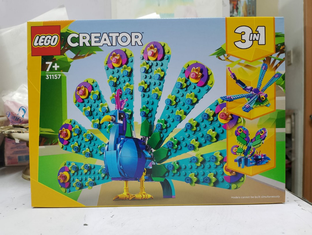 Lego 31157 Exotic Peacock, Hobbies & Toys, Toys & Games on Carousell