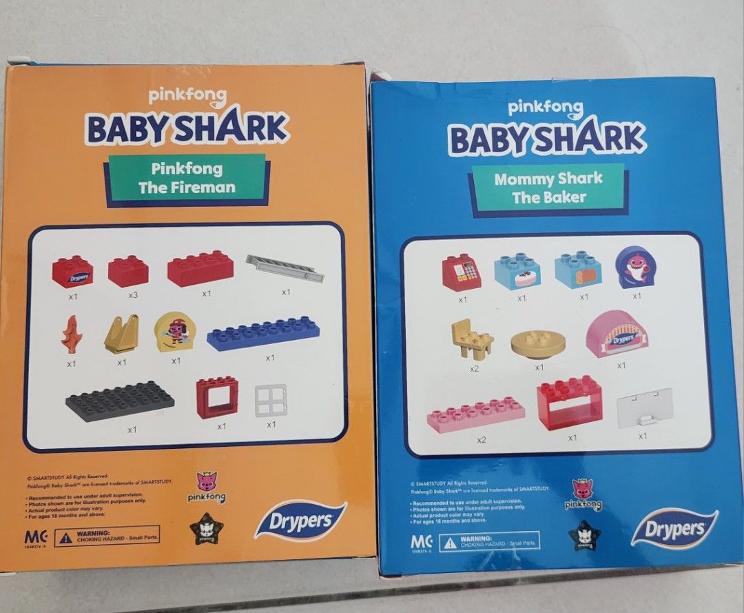 Baby shark lego set deals