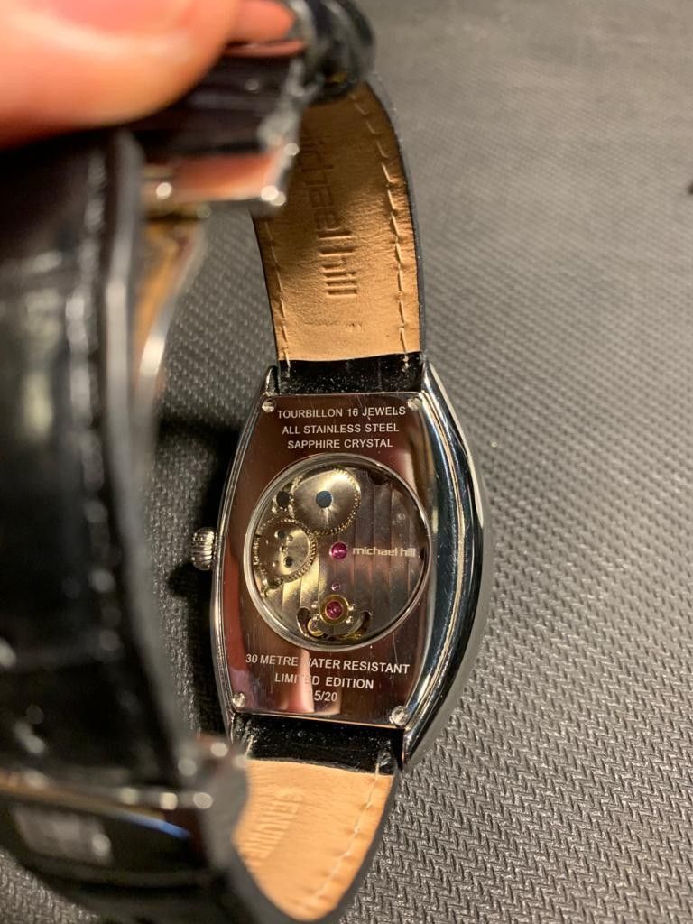 Limited Edition Michael Hill Turbillon Watch Jam Tangan Pria Automatic Rare