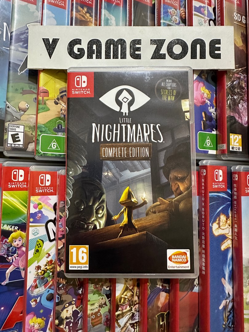 Little Nightmares 1 Complete Edition - Nintendo Switch Used Games - Physical  Game Card, Video Gaming, Video Games, Nintendo on Carousell