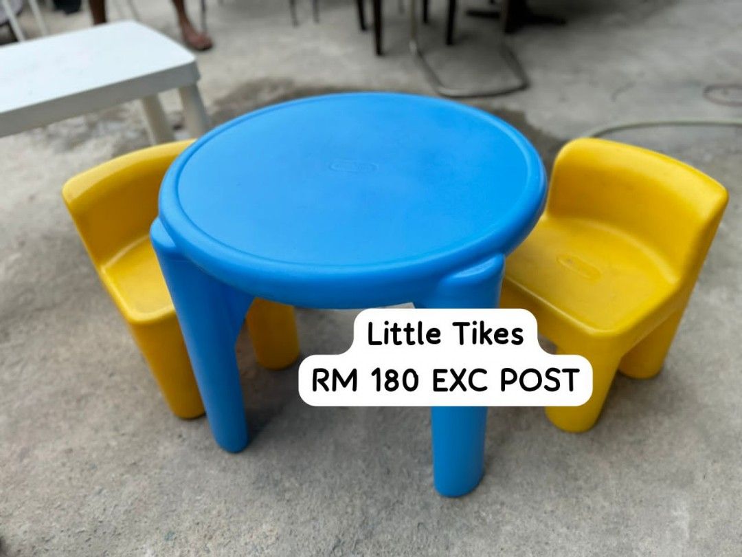 Little Tikes Table 2 Chairs Babies Kids Baby Nursery Kids