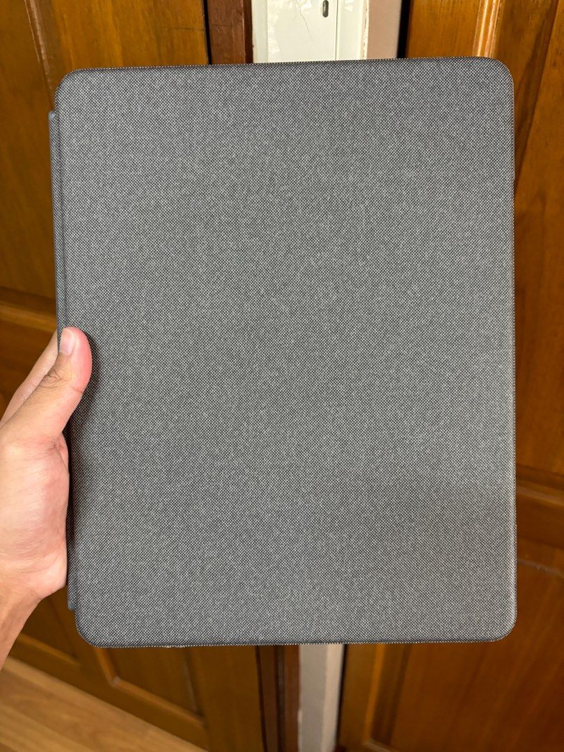 Logitech Combo Touch for iPad Pro 12.9 inch (5th and 6th generation) (Category: Other Gadgets) located in Santa Rosa. Submitted by timorsho (Listing ID 1287827911, Image 2). Description: Logitech Combo Touch for iPad Pro 12.9 inch (5th and 6th generation) Used and rubber sides have damage but keyboard is still fully functioning Complete with box and receipt Bought for 14,245 Selling for only 5,000 Shipping via LBC (can do COD/COP) If meetup, Pase