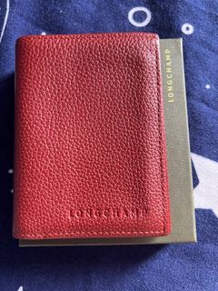 Longchamp card case wallet