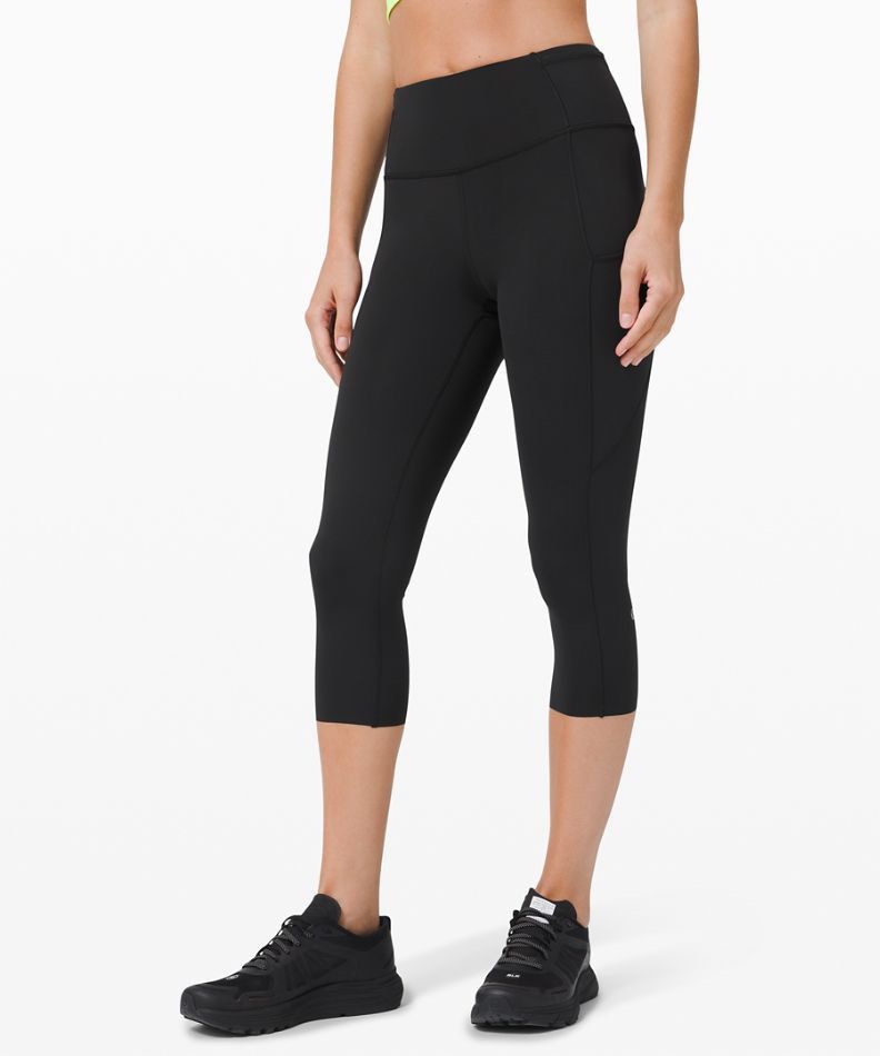 🇺🇸lululemon 🇺🇸 Fast and Free High-Rise Crop 19 leggings Size 8,  Women's Fashion, Activewear on Carousell