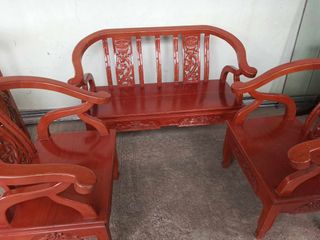 Gmelina wood sala set hot sale