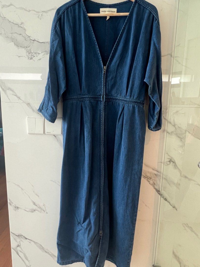 Mara hoffman jean top dress
