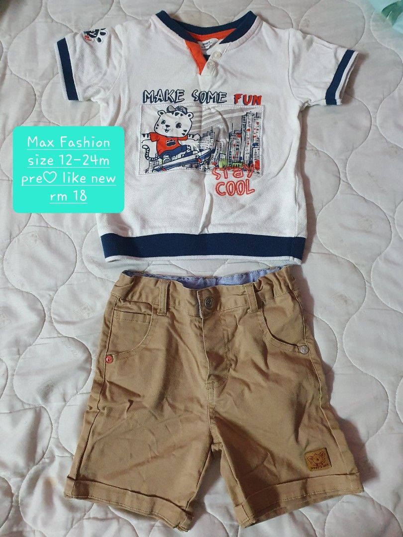 Max fashion sales baby boy clothes