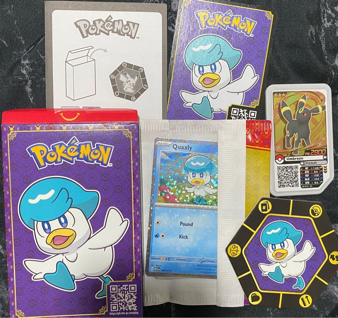 quaxly pokemon card mcdonalds PSL Ralts/Fuecoco/Quaxly/Riolu McDonald's Limited Promo 2025 Pokémon C – CromaTCG The item may be similar but not exactly the same as the image (e.g pokemon cards mcdonalds price Quaxly