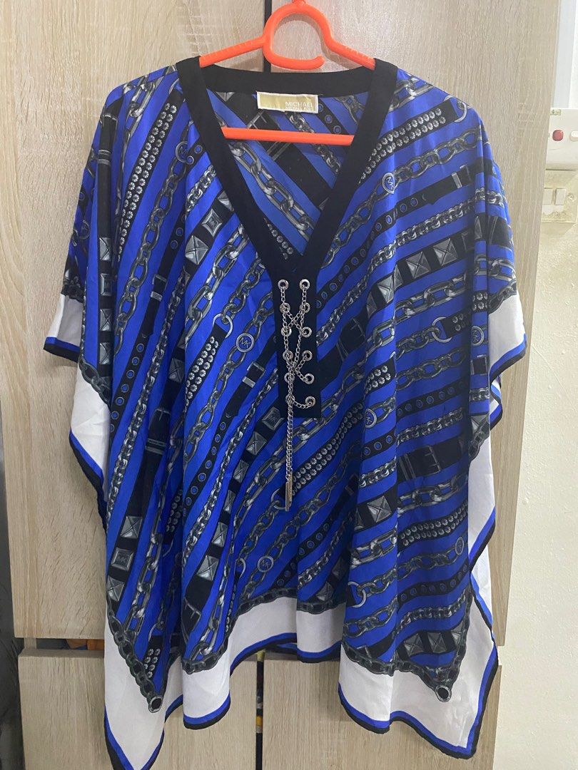 Michael kors blouses silver top