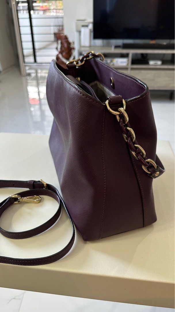 Michael Kors Purple Handbag Women s Fashion Bags Wallets