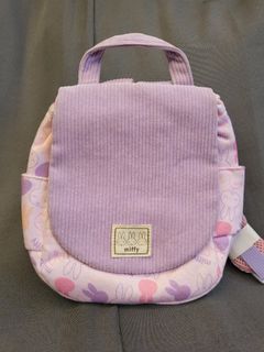 Miffy Purple Kiddie Backpack