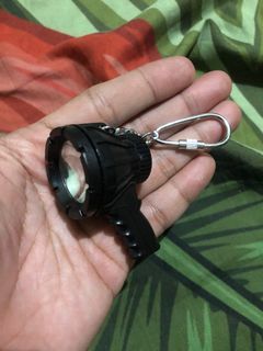 Mini Coleman flashlight charm