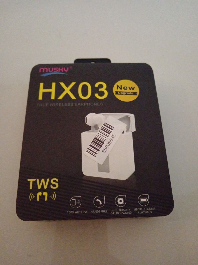 Musky hx03 wireless earphones cheap