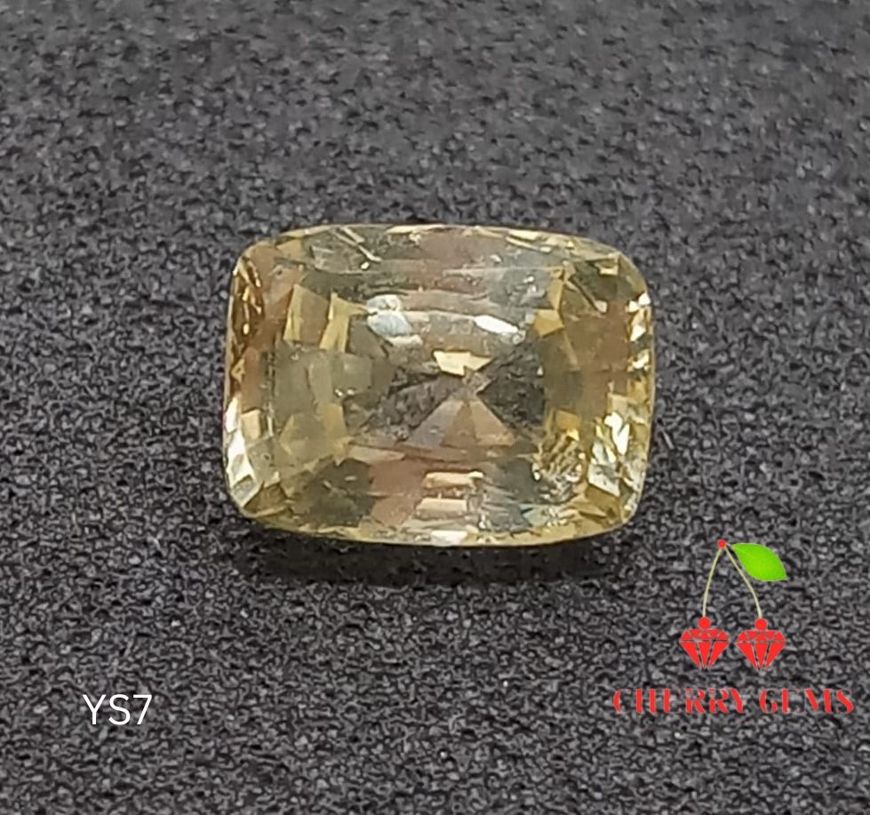 Genuine sale yellow sapphire