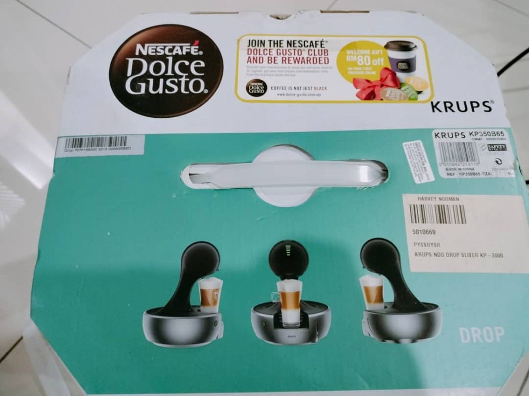 Dolce gusto drop silver online