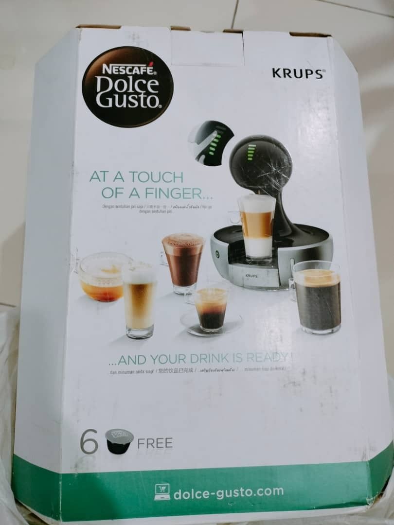 Dolce gusto outlet drop silver