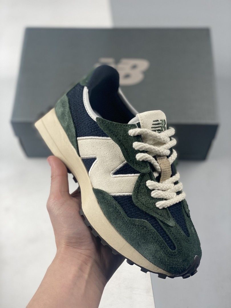 New balance green blue clearance