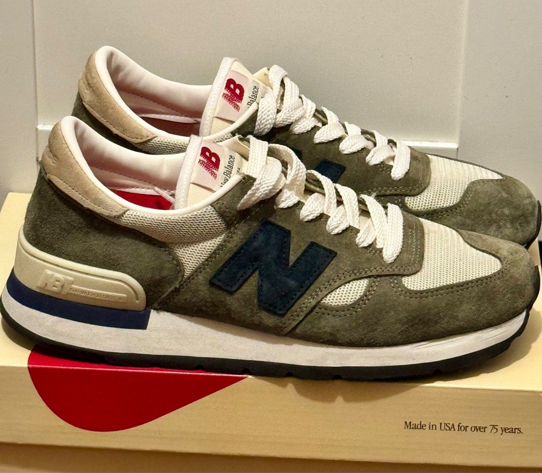 New balance 990 v1 M990 WG1 Teddy Santis US 9, 男裝, 鞋, 波鞋