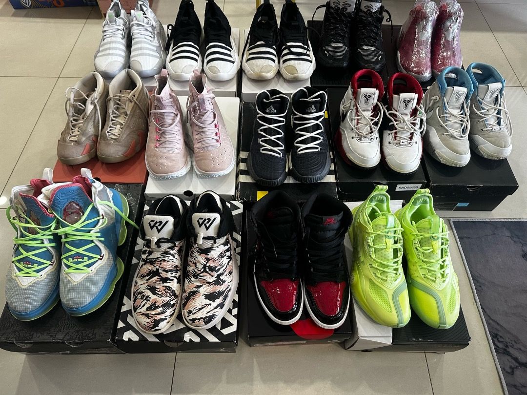 Nike adidas Kobe Jordan Lebron curry Wade clot Trae young Wiggins