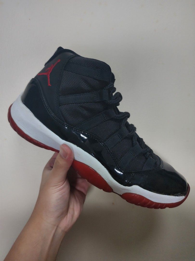 Nike air jordan 11 bred 2012 Men s Fashion Footwear Sneakers on