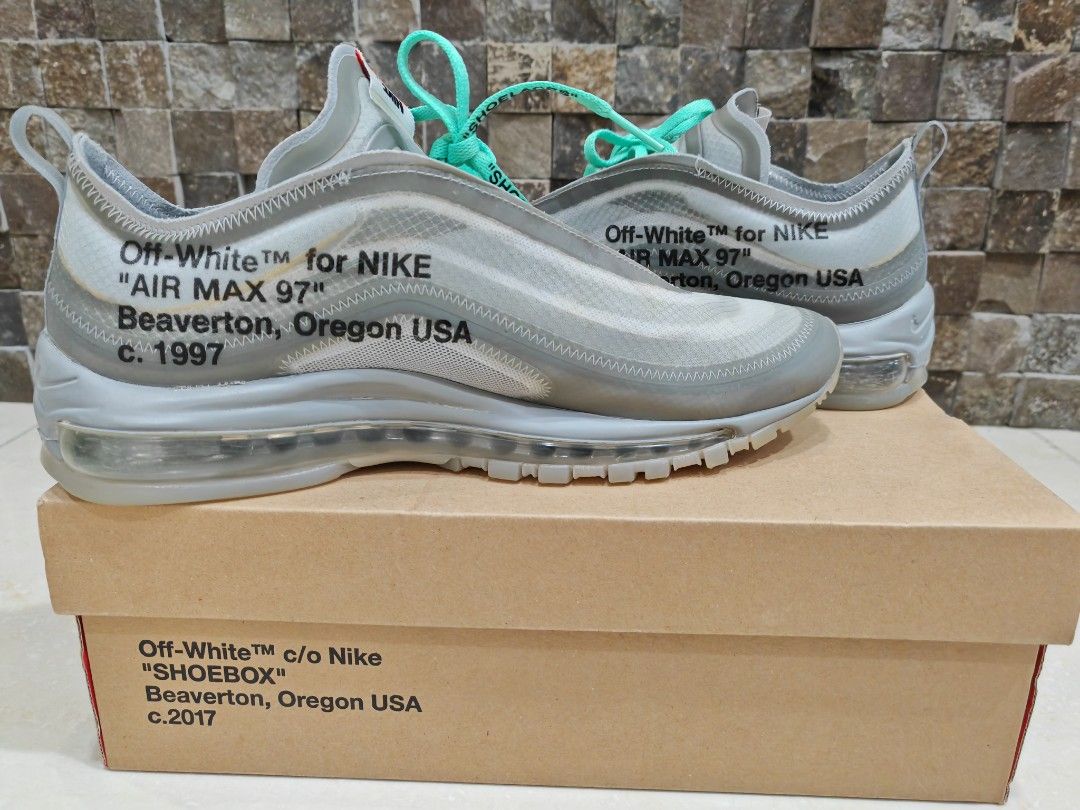 Nike Air Max 97 Off White Menta Men s Fashion Footwear Sneakers
