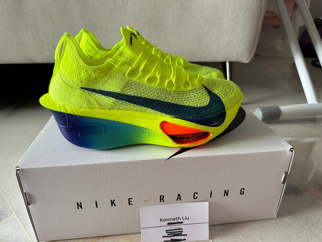 Nike Alphafly 3 Volt Concord UK 6 US 7M Men s Fashion Footwear
