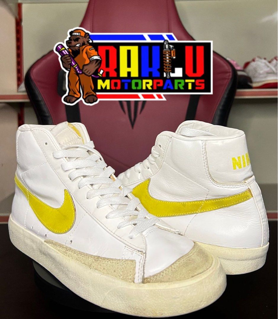 Nike blazer mid 77 vintage white/optic yellow clearance