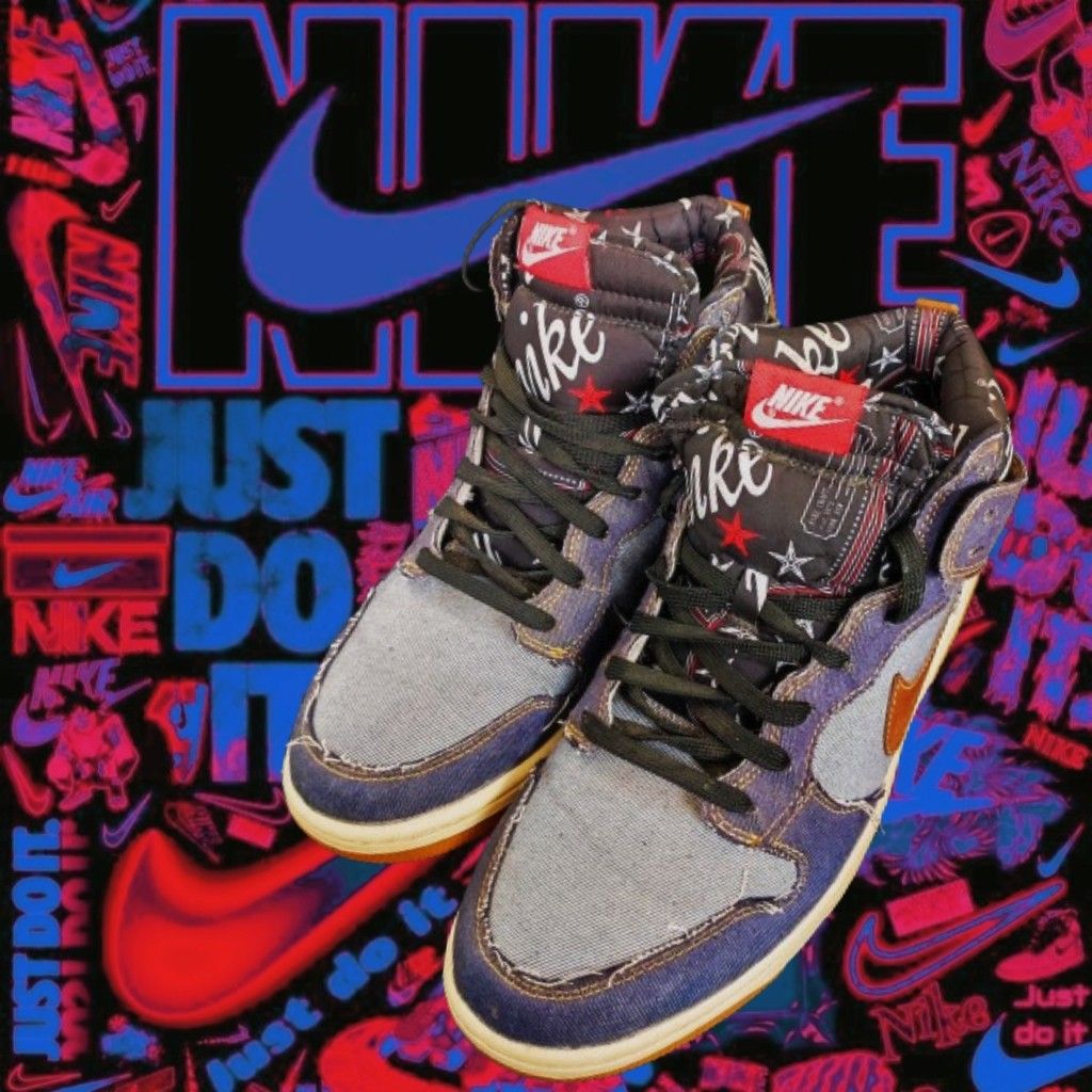 Nike dunk comfort denim online
