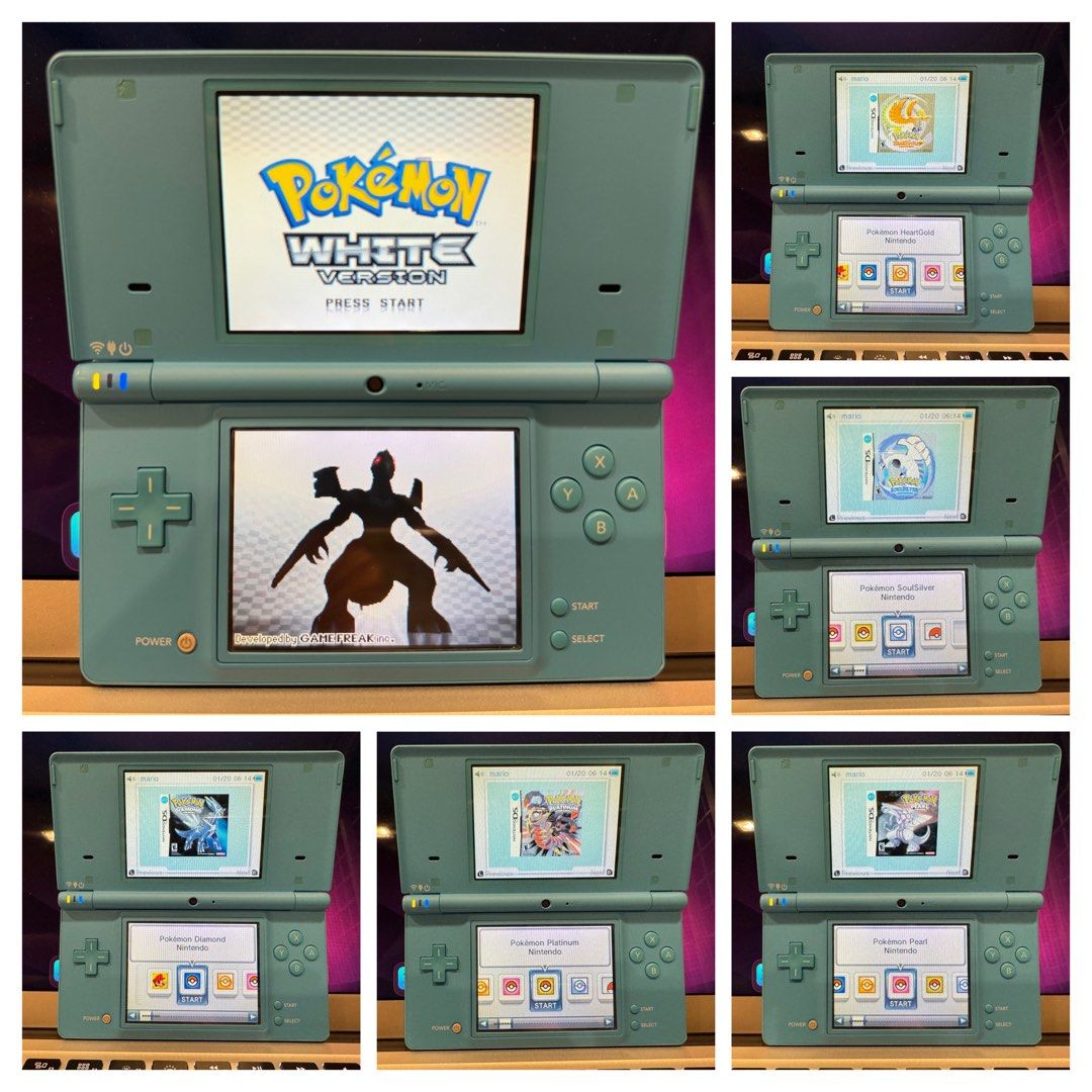 Nintendo DSi (6 Pokemon Games), Video Gaming, Video Game Consoles, Nintendo  on Carousell