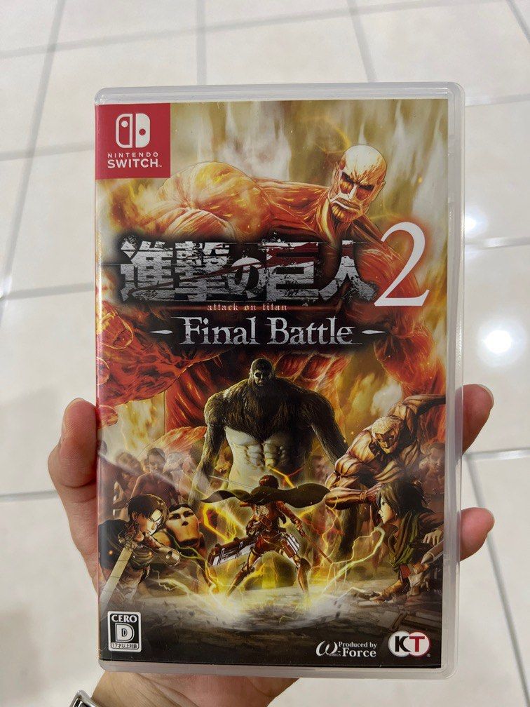 Attack on store titan nintendo