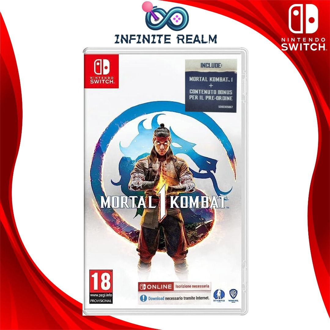 Nintendo Switch Mortal Kombat 1 Asia Region (Physical Card), Video Gaming, Video  Games, Nintendo on Carousell