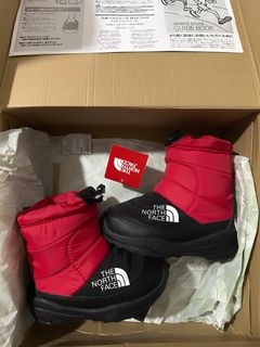 Red north face boots clearance