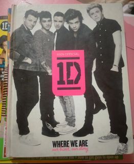 ONE DIRECTION WHERE WE ARE OFFICIAL BOOK | 1D MERCH | LIAM PAYNE HARRY STYLES LOUIS TOMLINSON NIALL HORAN ZAYN MALIK | DIRECTIONER
