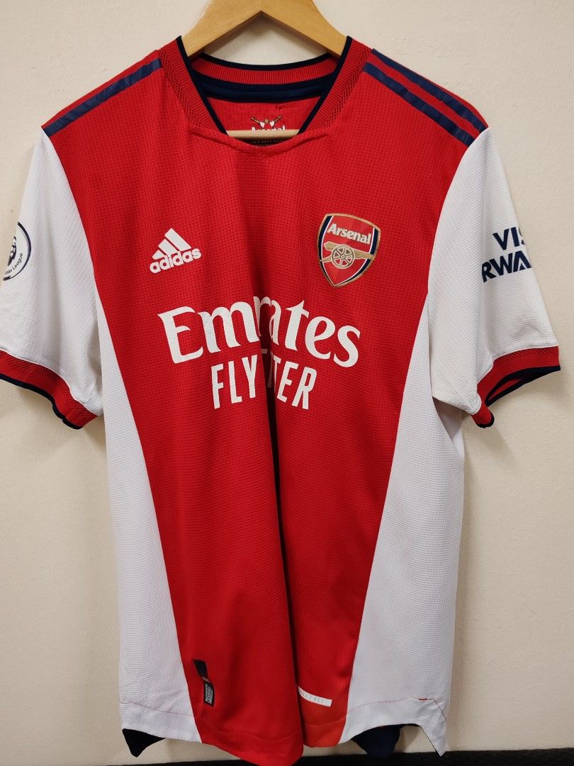 Original Adidas Arsenal Player Issue 2021 Home Jersey Size L pit