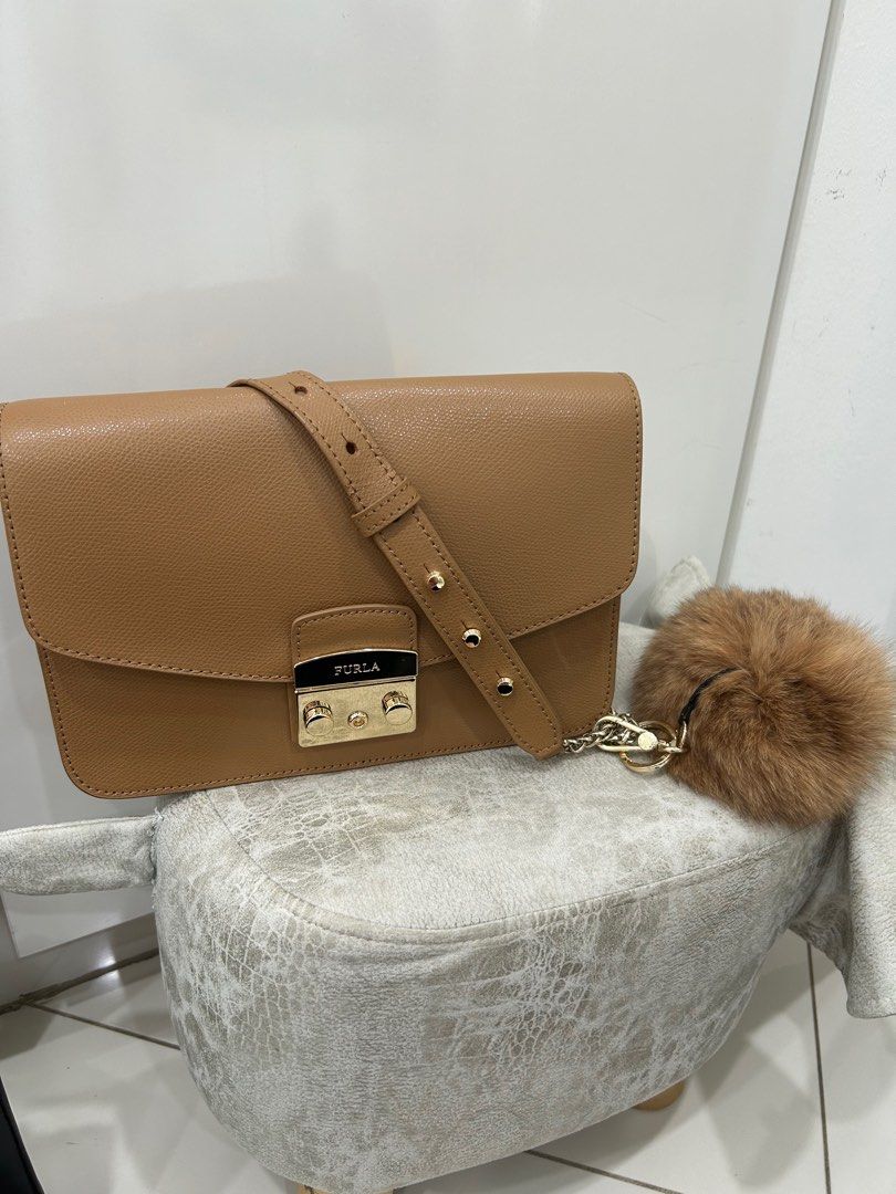 Furla fur bag discount