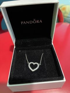 Pandora open heart necklace
