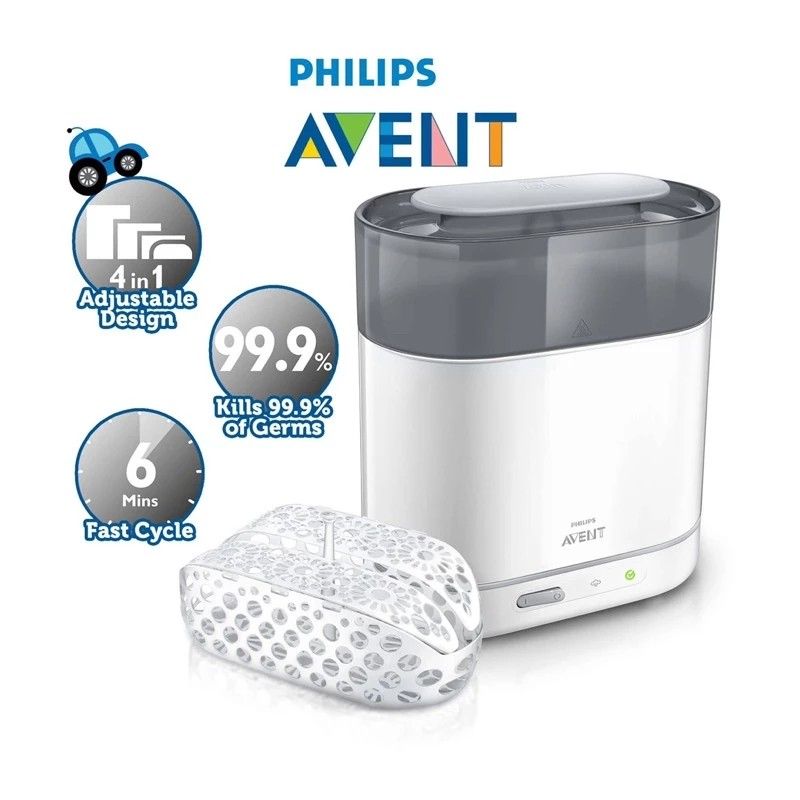 Avent electric steam steriliser outlet electric 4 in 1