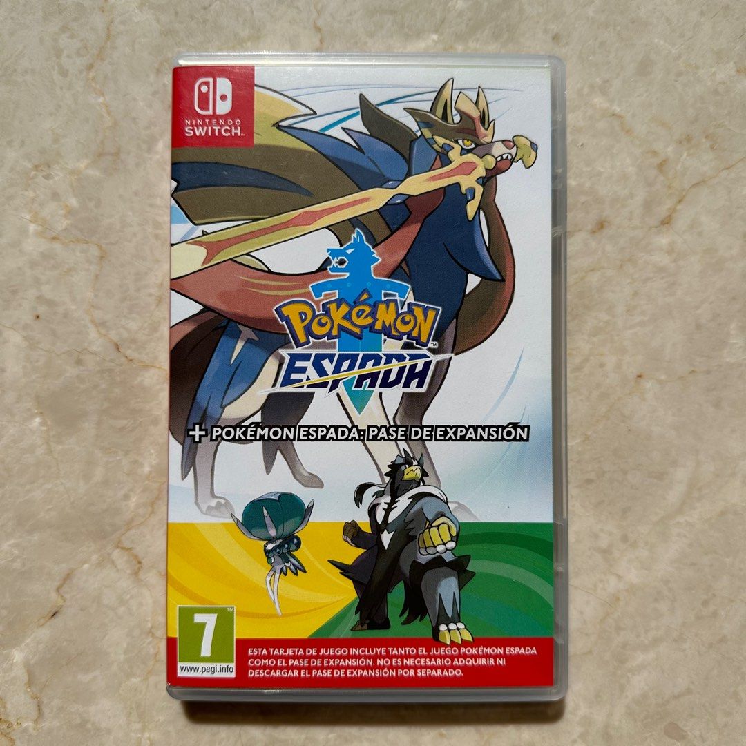 Pokemon Sword Sword Expansion Pass Nintendo Switch EU Spanish