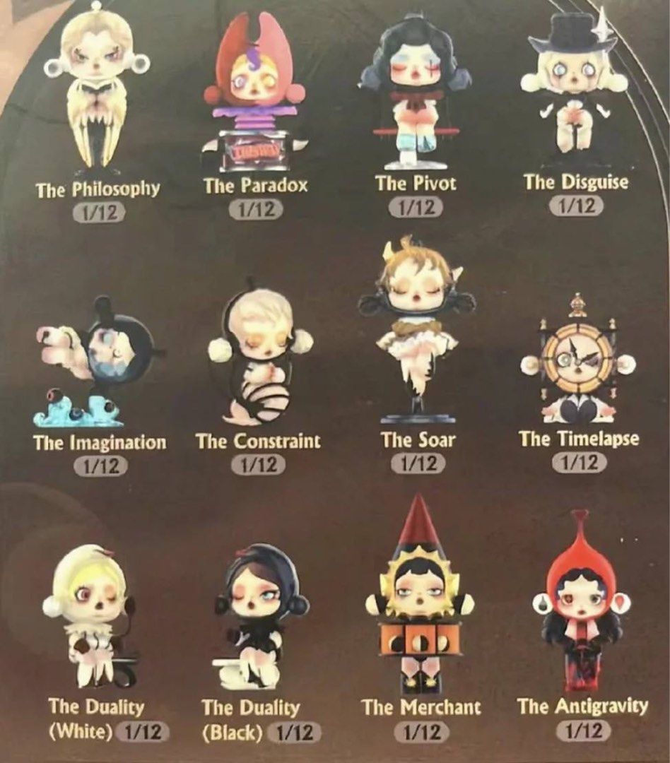 Popmart SkullPanda Image of Reality Series Figures (Free tracked