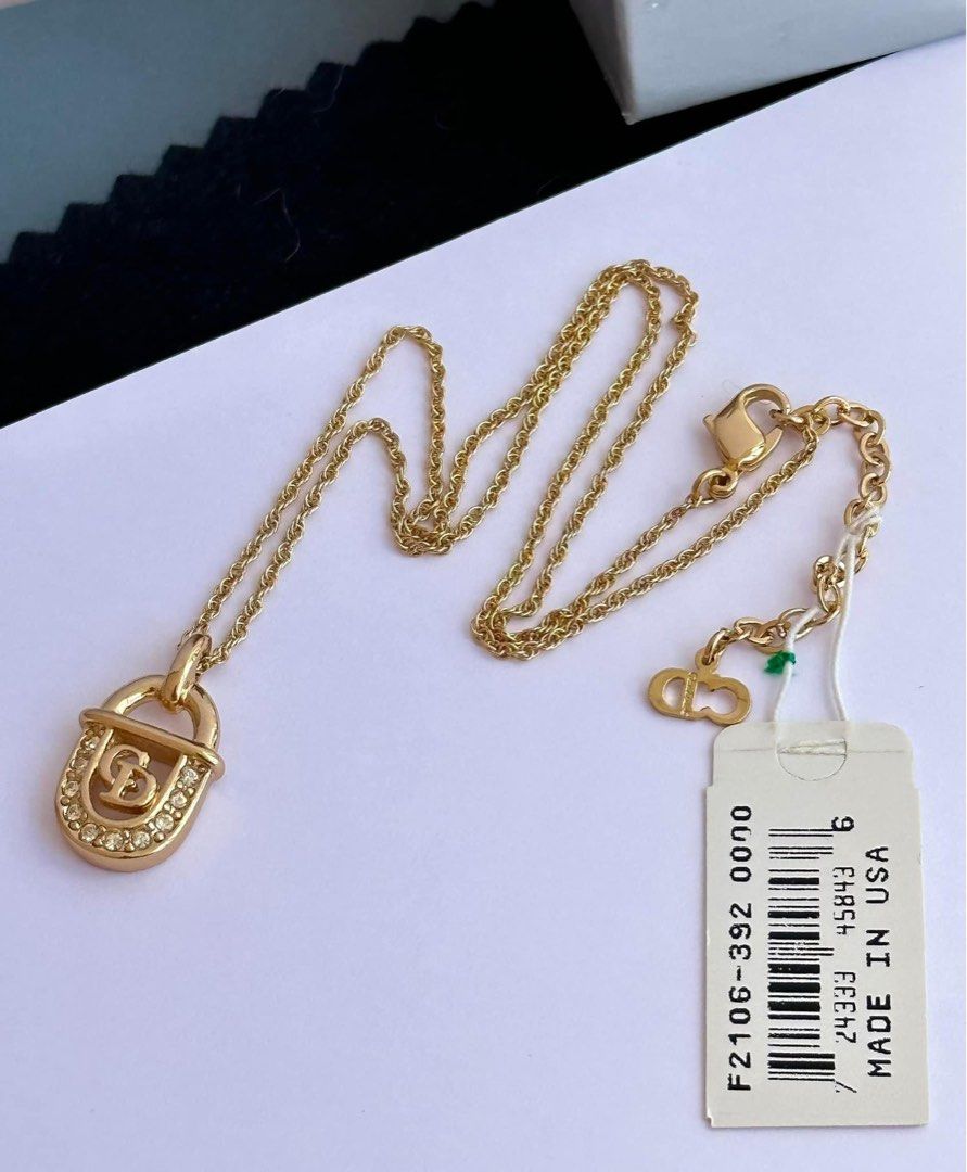Pre loved Dior necklace