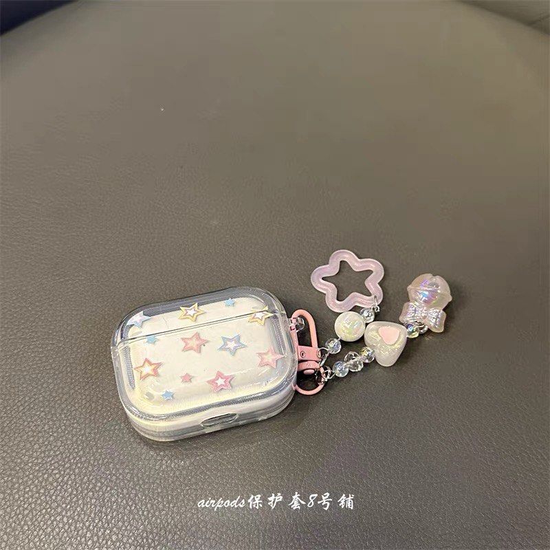 [PRE-ORDER] Cute AirPods Case For Apple AirPods 1 AirPods 2 AirPods 3 Soft Cover Apple AirPods Pro 2 AirPods Pro Case With Pearl Earphone case headphone case63168000976387112