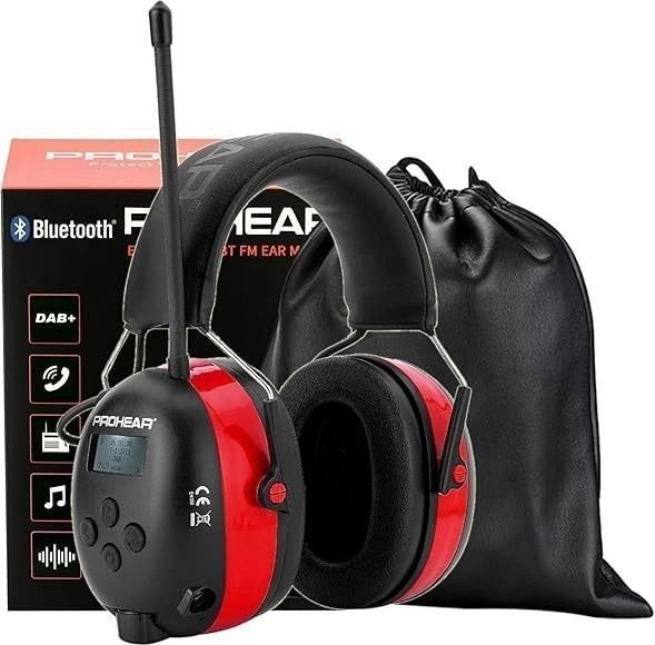 Ear defenders with best sale radio and bluetooth