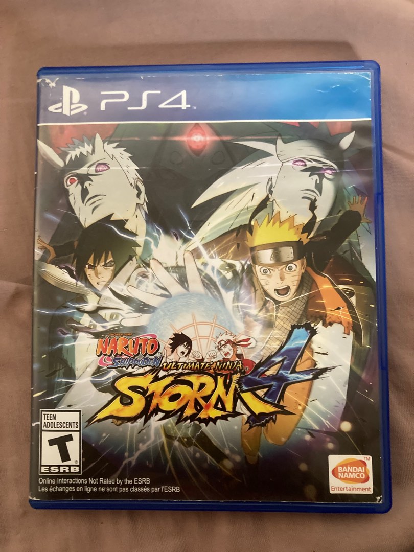 PS 4 Naruto UN Storm 4, Video Gaming, Video Games, PlayStation on Carousell