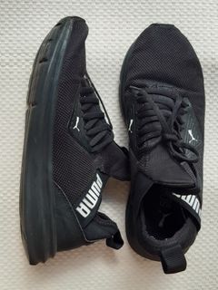 PUMA All Black SoftFoam+ Rubber Shoes