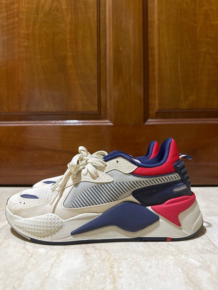 Amazon.com | Puma Mens Rs-X Mono Lace Up Sneakers Shoes Casual - Blue -  Size 4 M | Shoes